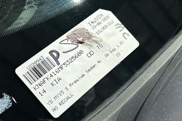 2014 Kia Cerato S Premium YD thumb-23