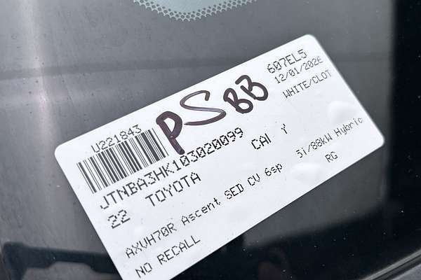 2022 Toyota Camry Ascent AXVH70R thumb-23