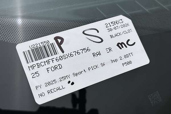 2025 Ford Ranger Sport 4X4 2.0L thumb-23