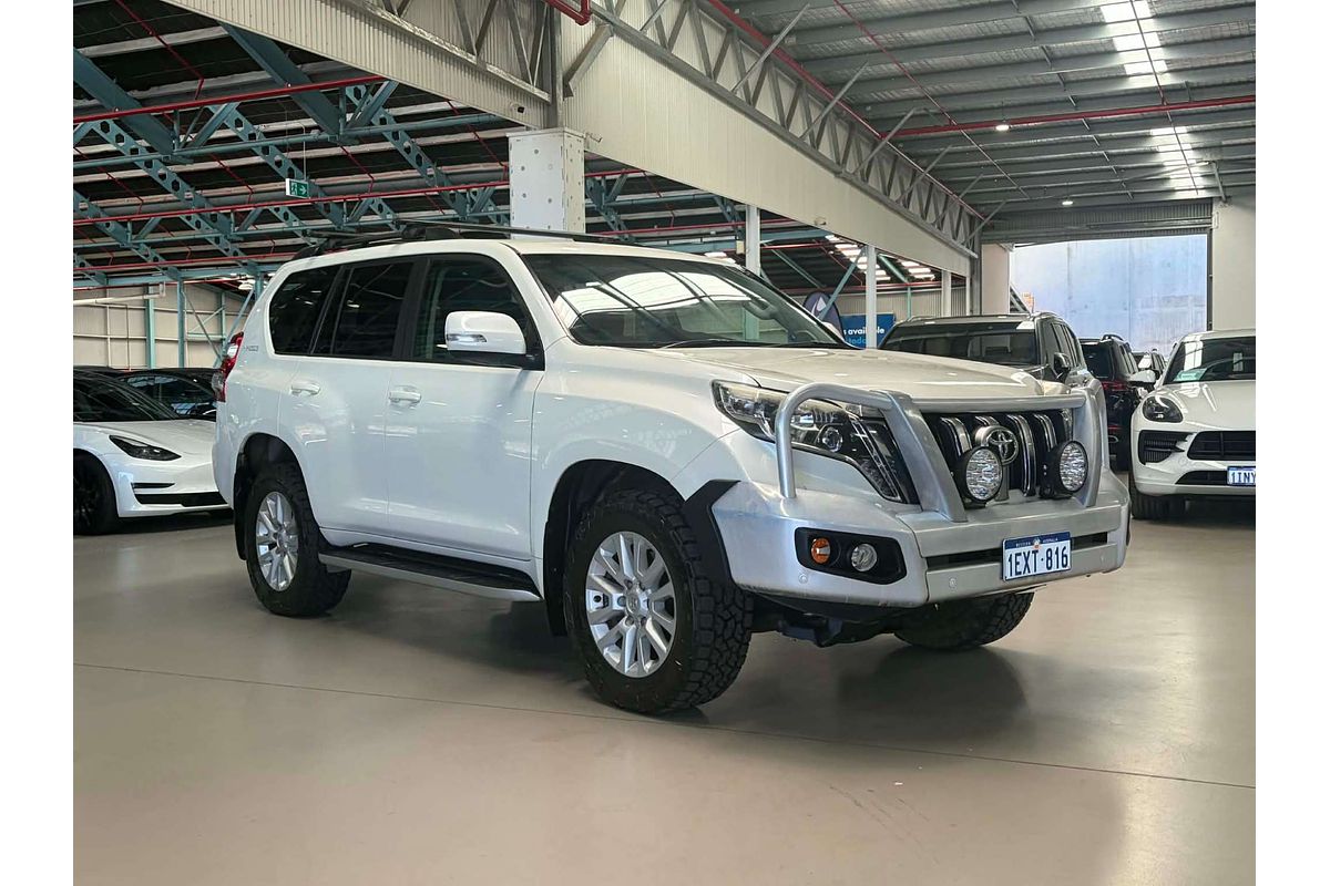 2015 Toyota Landcruiser Prado VX In White Used SUV Stock 469767 2015 Toyota Landcruiser Prado VX In White Used SUV Stock 469767