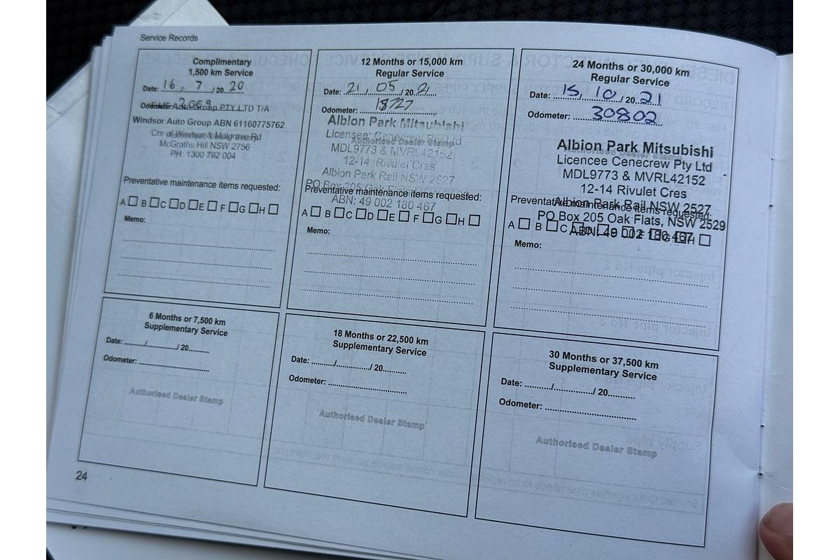 2020 Mitsubishi Triton GLX ADAS MR Rear Wheel Drive