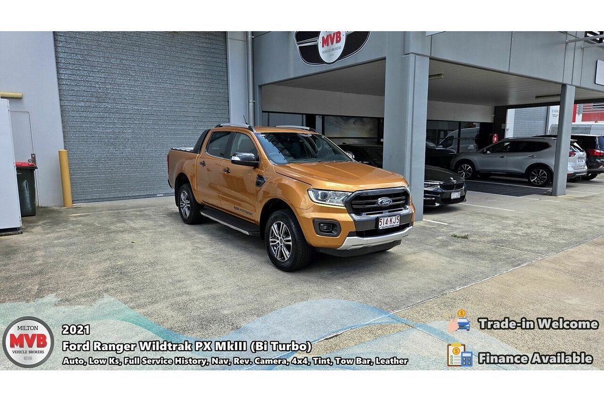 2021 Ford Ranger WILDTRAK 2.0 (4x4) PX MKIII MY21.25 4X4