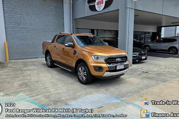 2021 Ford Ranger WILDTRAK 2.0 (4x4) PX MKIII MY21.25 4X4