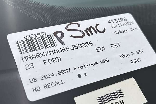 2023 Ford Everest Platinum 3.0L thumb-23