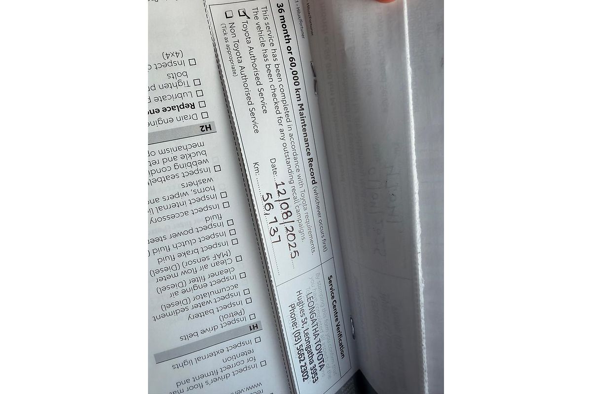 2023 Toyota Hilux SR GUN126R 4X4