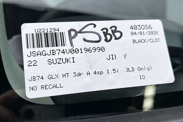 2022 Suzuki Jimny GLX GJ thumb-23