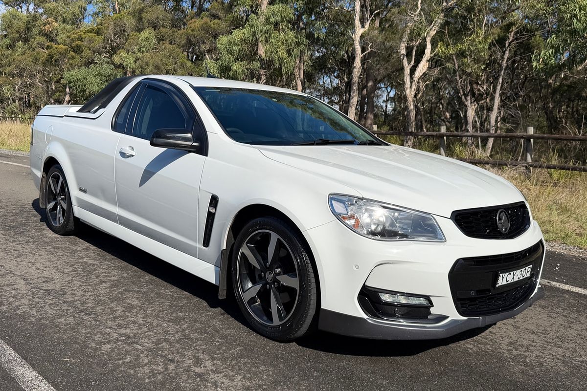2016 Holden Ute SV6 Black VF Series II Rear Wheel Drive