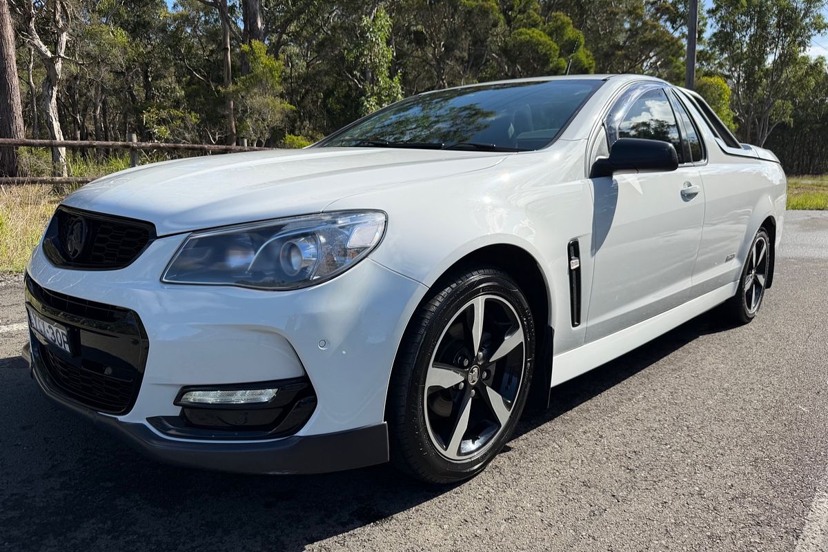 2016 Holden Ute SV6 Black VF Series II Rear Wheel Drive