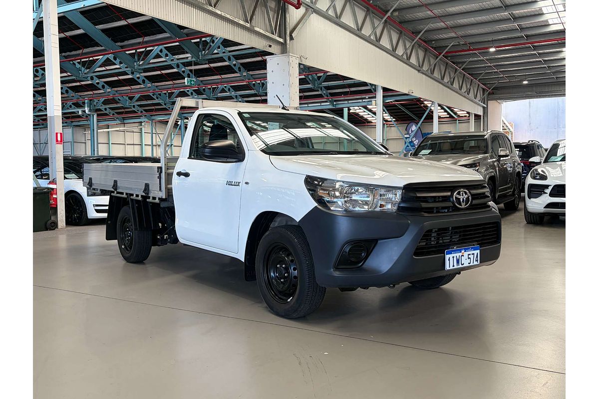 2019 Toyota Hilux Workmate TGN121R Rear Wheel Drive