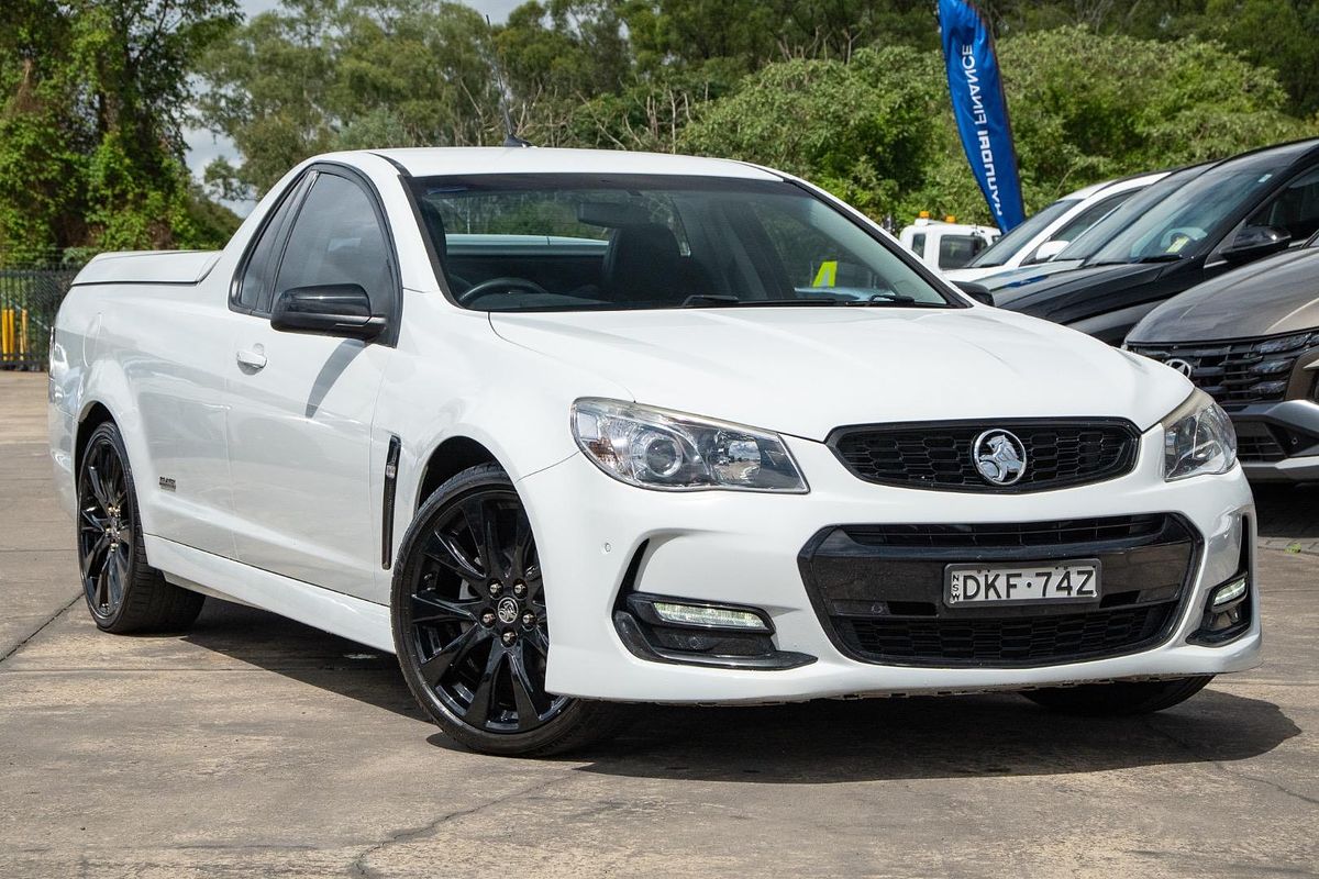 2016 Holden Ute SV6 Black VF Series II Rear Wheel Drive