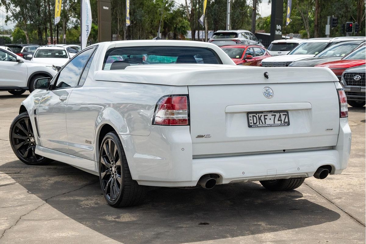 2016 Holden Ute SV6 Black VF Series II Rear Wheel Drive
