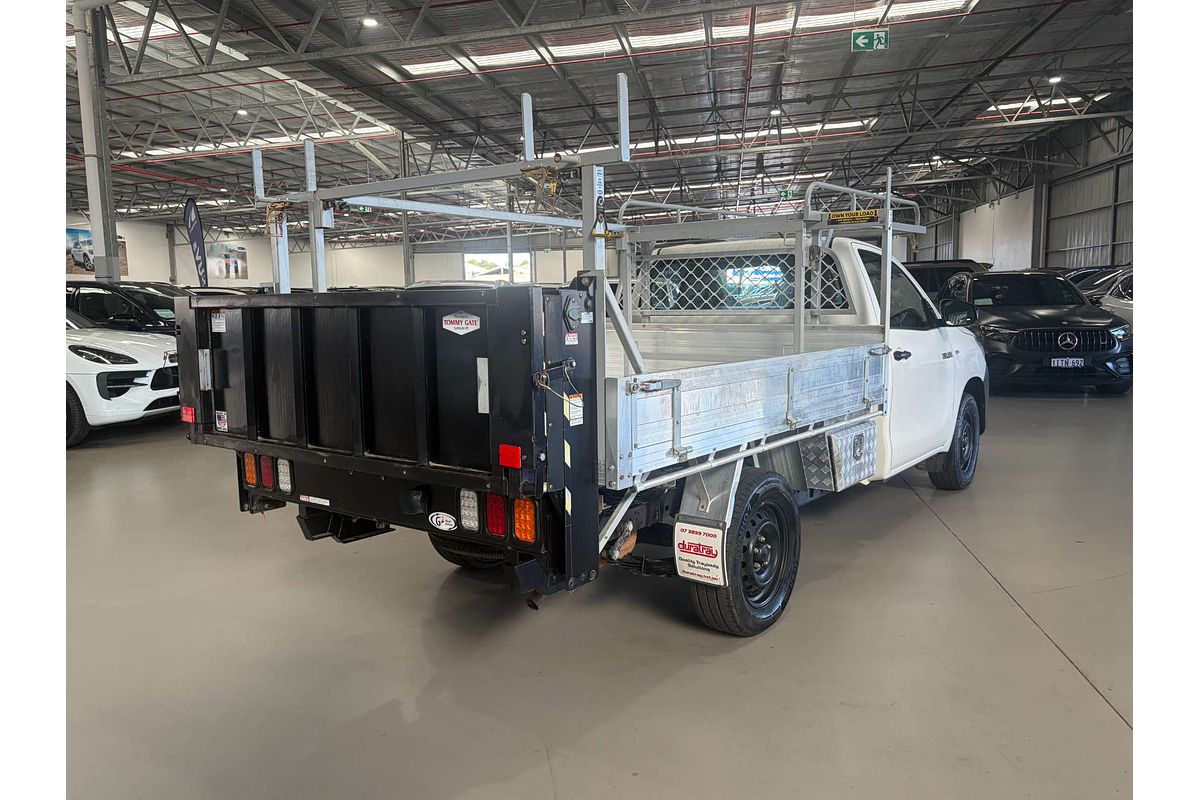 2019 Toyota Hilux Workmate TGN121R Rear Wheel Drive