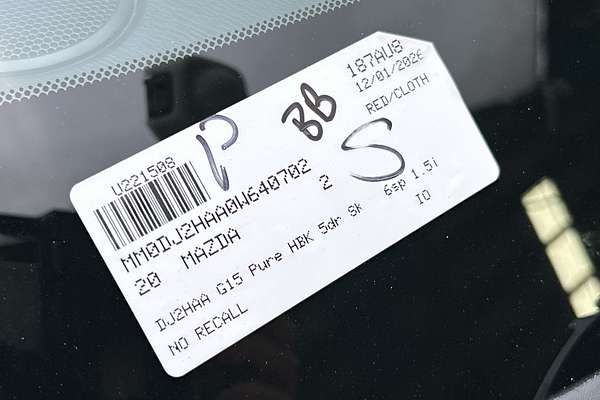 2020 Mazda 2 G15 Pure DJ Series thumb-23