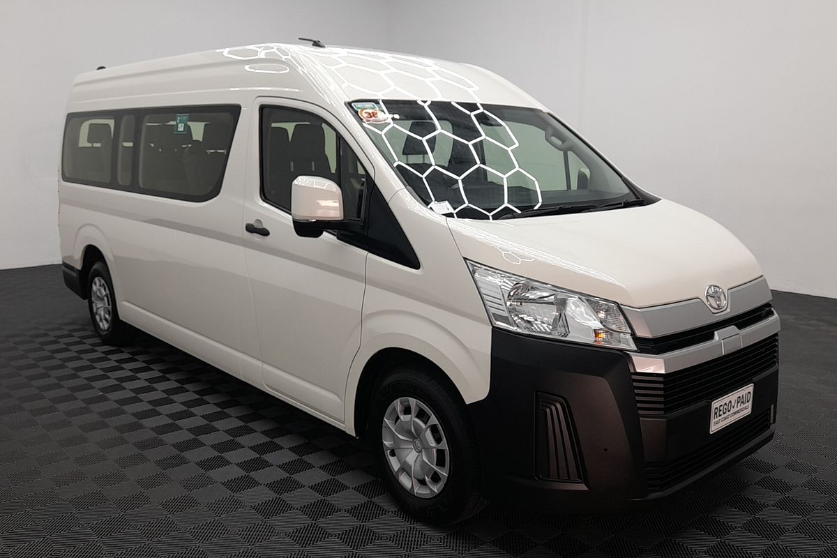 2021 Toyota Hiace Commuter GDH322R ELWB High Roof