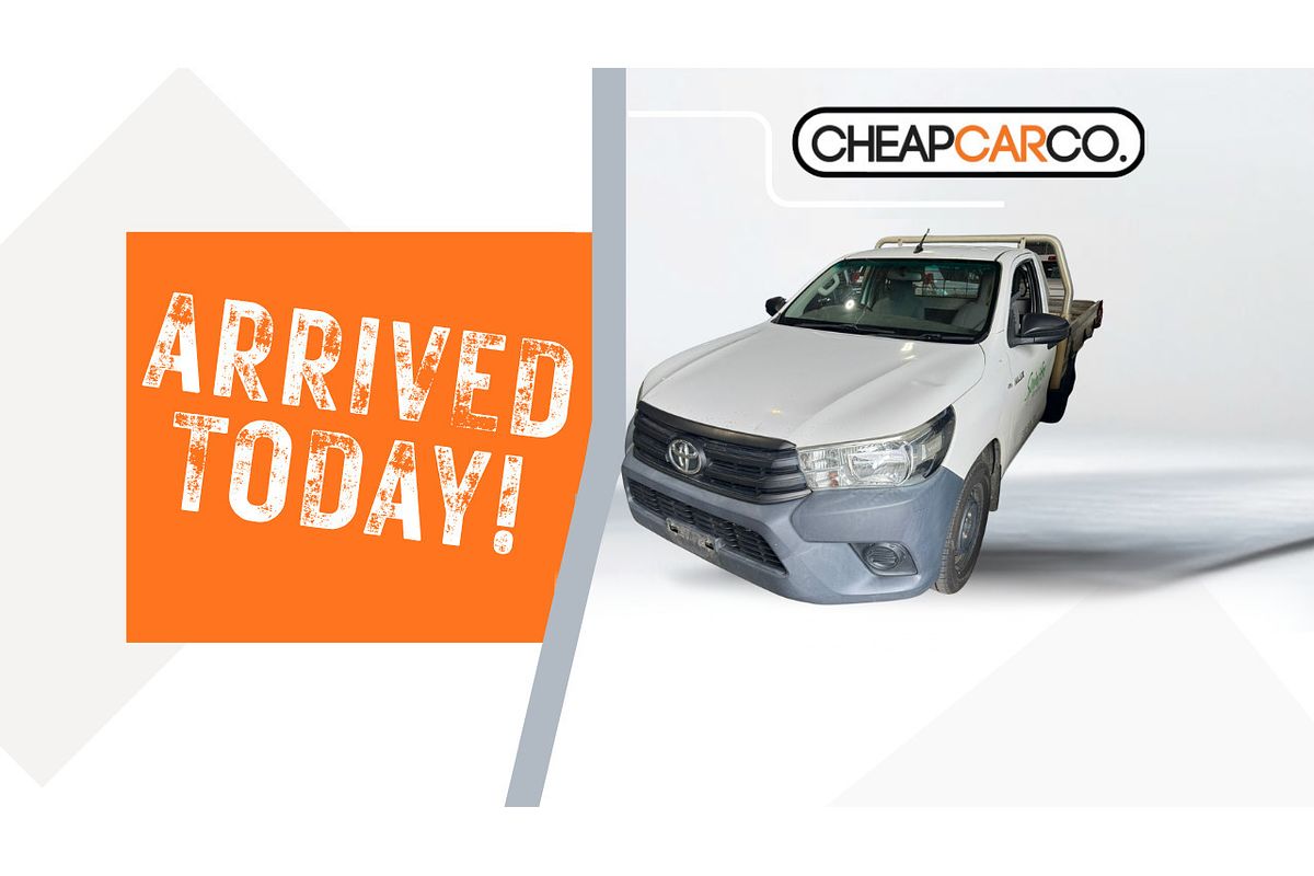 2017 Toyota Hilux Workmate GUN122R Rear Wheel Drive