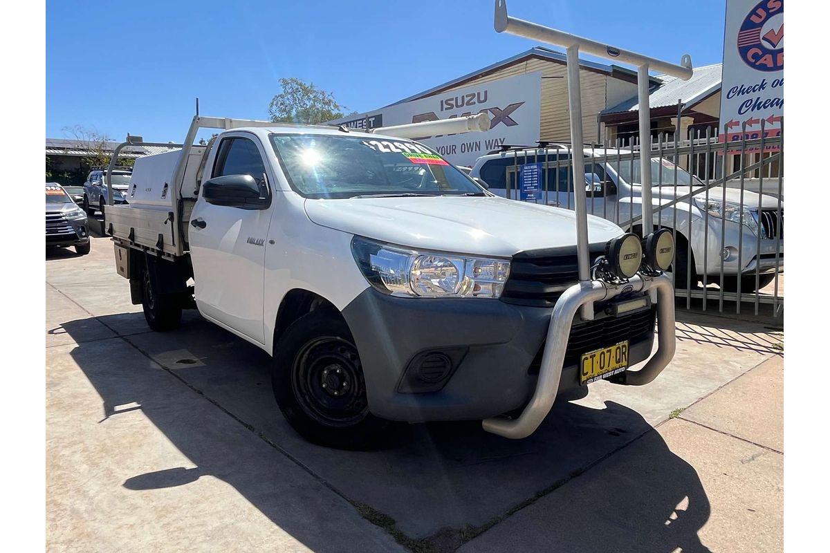2017 Toyota Hilux Workmate GUN122R Rear Wheel Drive
