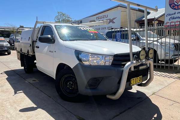 2017 Toyota Hilux Workmate GUN122R Rear Wheel Drive