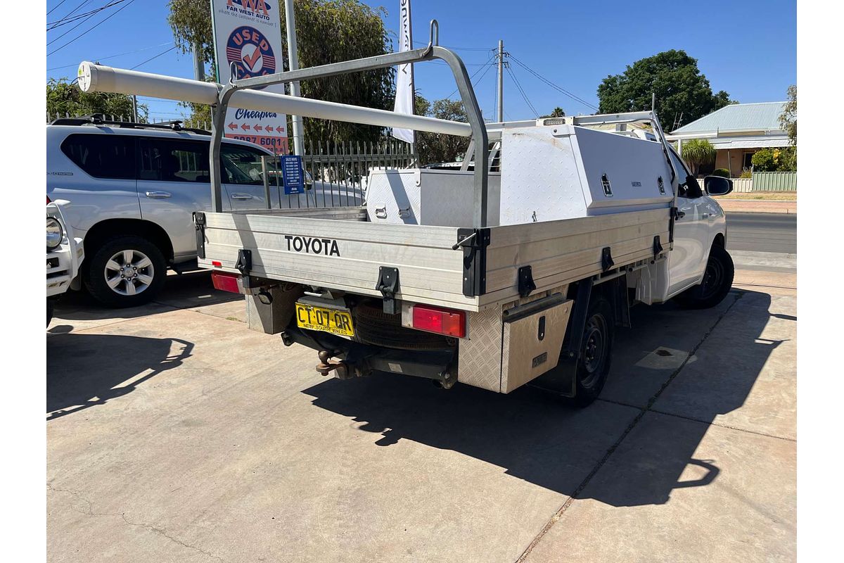 2017 Toyota Hilux Workmate GUN122R Rear Wheel Drive
