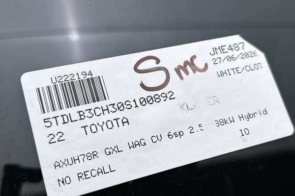 2022 Toyota Kluger GXL AXUH78R thumb-23