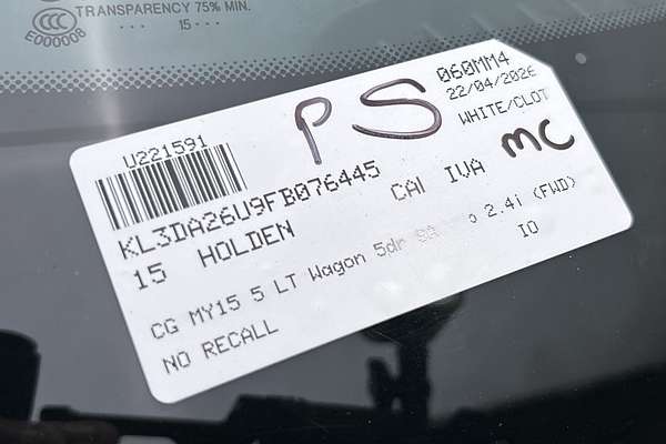 2015 Holden Captiva 5 LT CG thumb-23