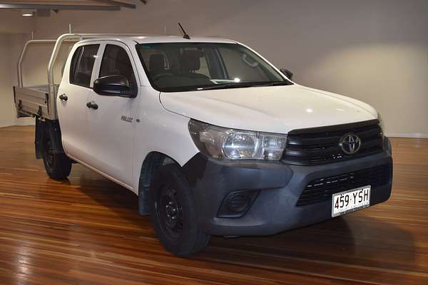 2018 Toyota Hilux Workmate GUN122R Rear Wheel Drive