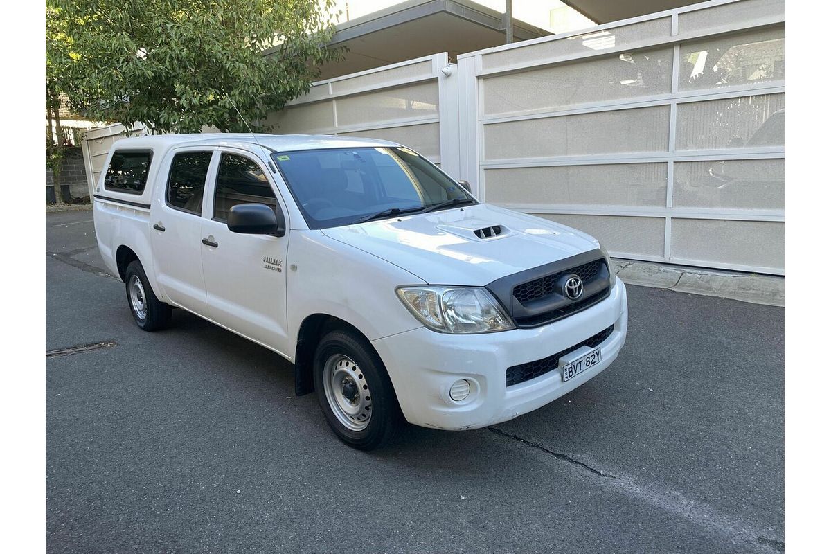 2011 Toyota Hilux SR KUN16R Rear Wheel Drive