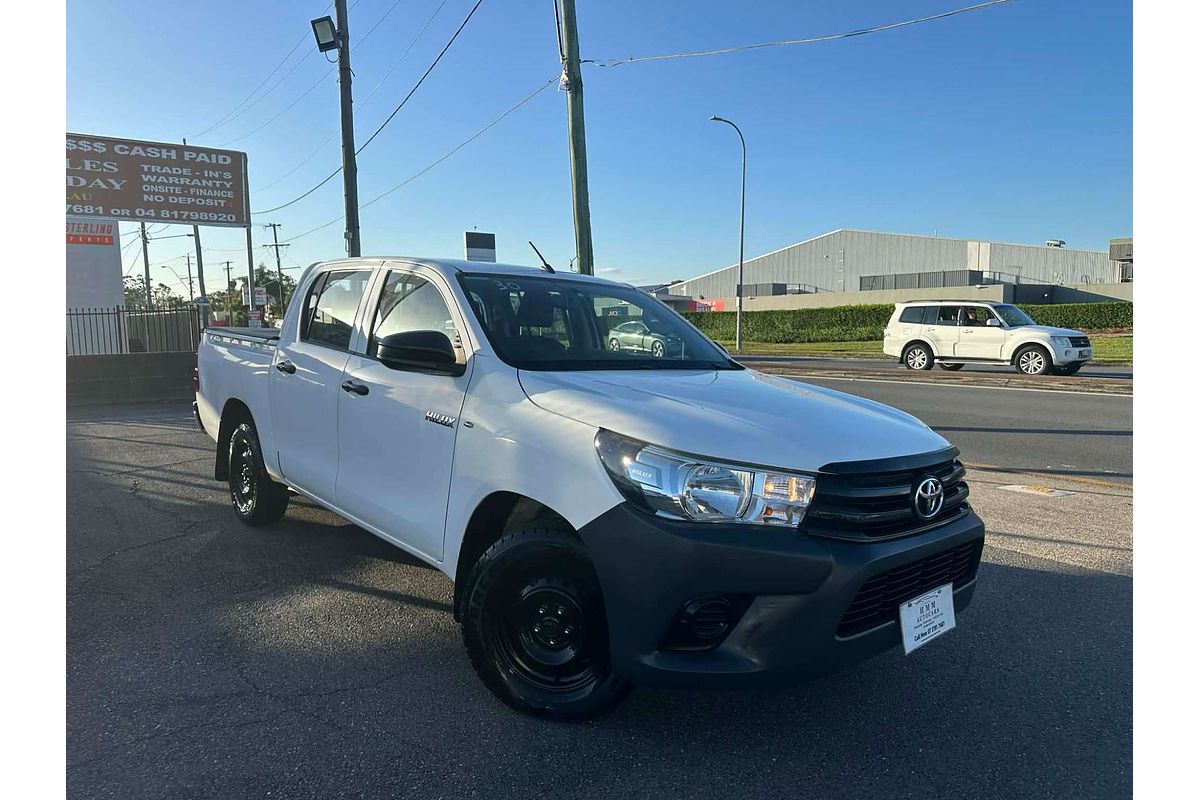 2016 Toyota Hilux Workmate GUN122R Rear Wheel Drive