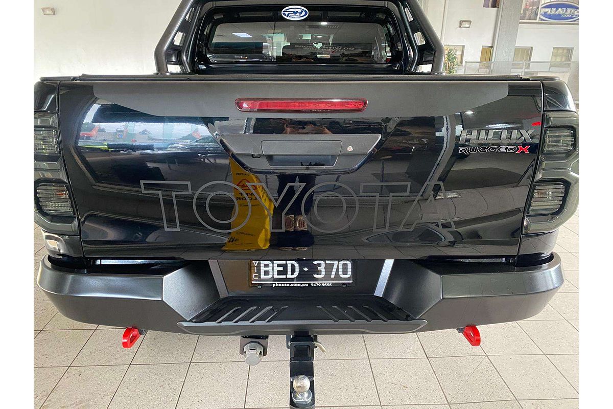 HILUX GUN126R MY19 RUGGED X (4x4) 2.8L DT4 DIESEL TURBO F/INJ 6 SP AUTOMATIC DOUBLE CAB P/UP 