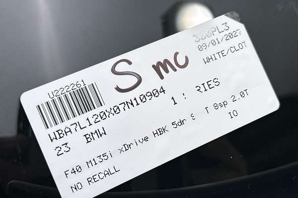 2023 BMW 1 Series M135i xDrive F40 thumb-23