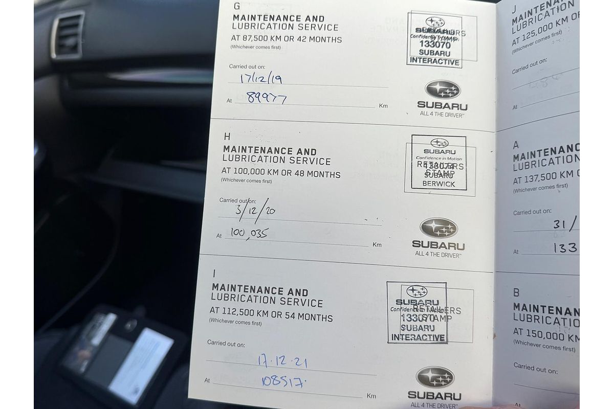 2016 Subaru WRX Premium VA