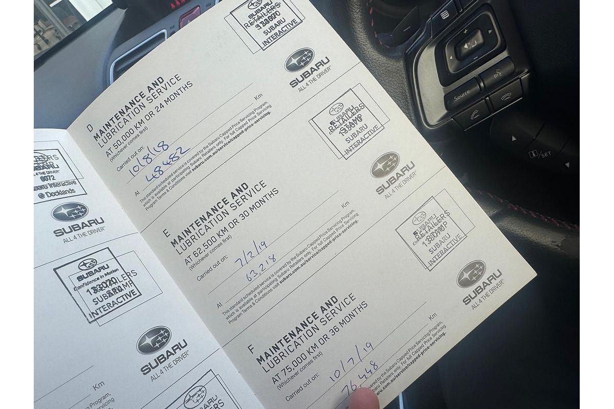 2016 Subaru WRX Premium VA