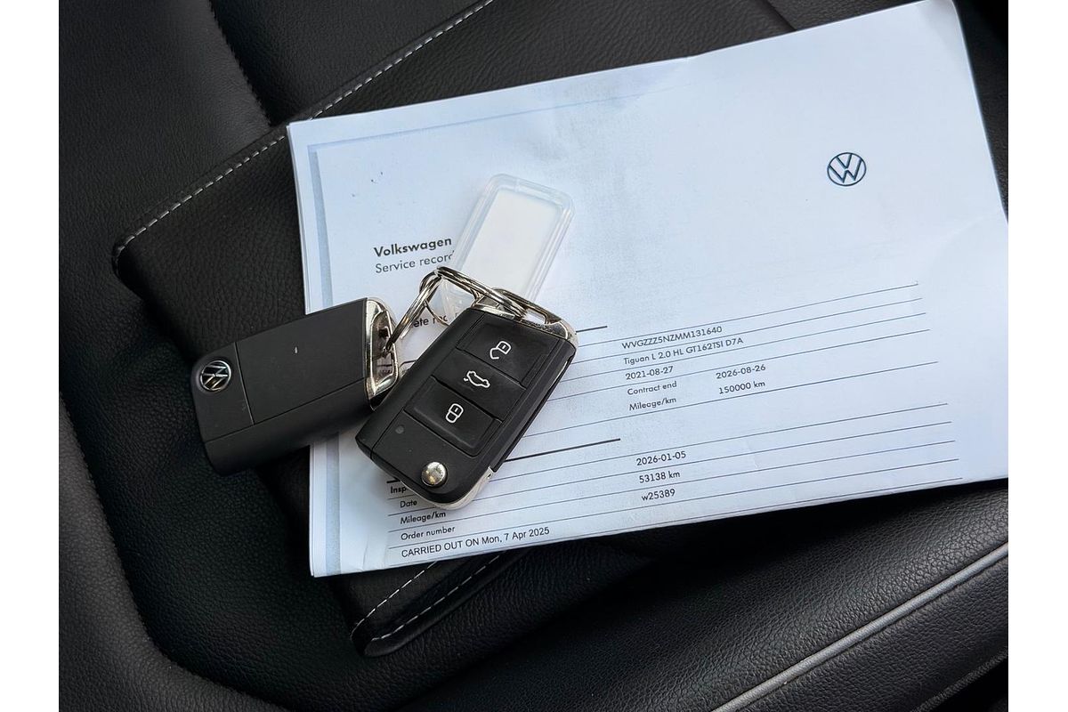 2021 Volkswagen Tiguan 162TSI Wolfsburg Edition Allspace 5N