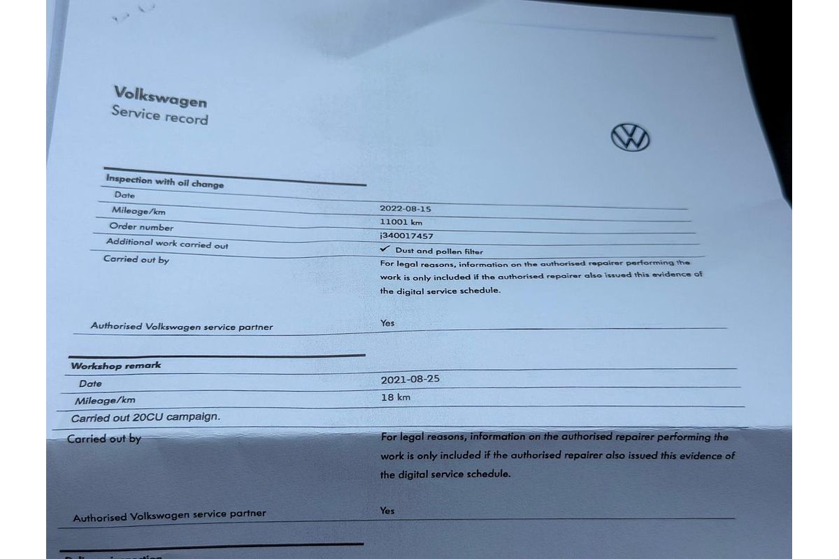 2021 Volkswagen Tiguan 162TSI Wolfsburg Edition Allspace 5N