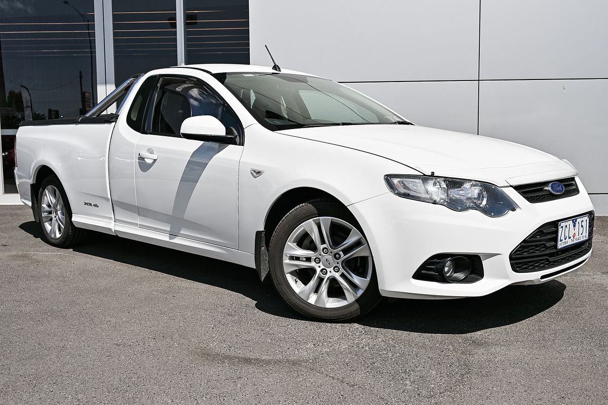 2012 Ford Falcon Ute XR6 EcoLPi FG MkII Rear Wheel Drive