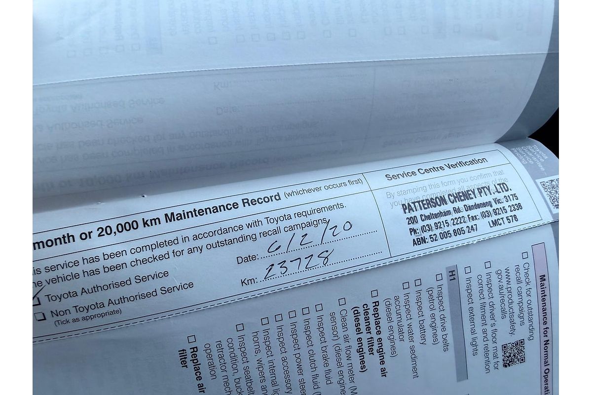 2018 Toyota Hilux SR5 GUN126R 4X4