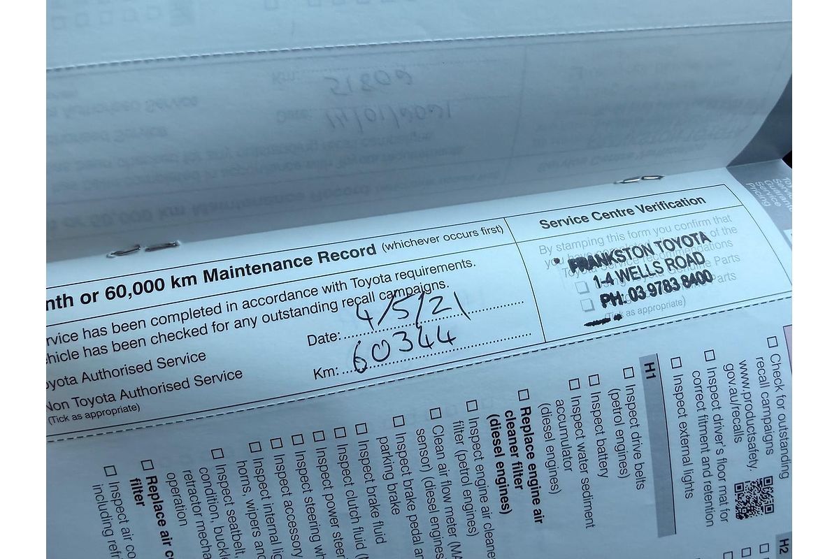 2018 Toyota Hilux SR5 GUN126R 4X4