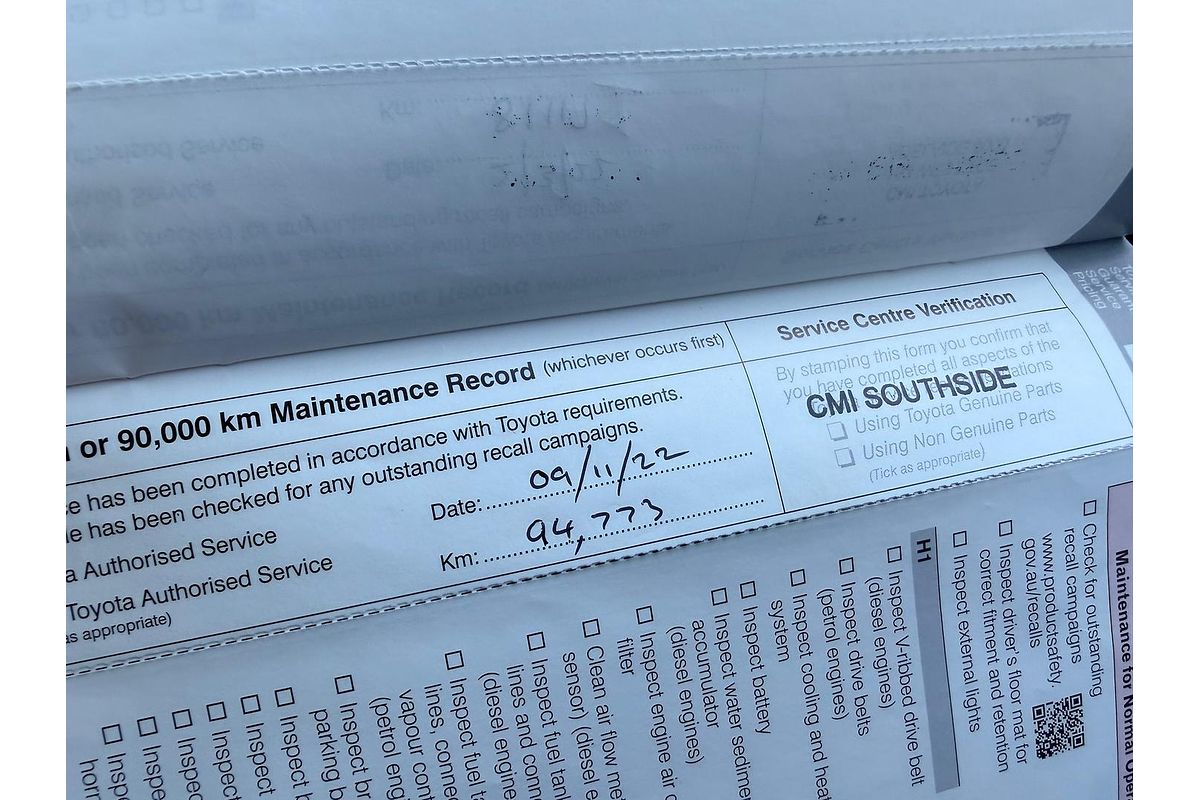 2018 Toyota Hilux SR5 GUN126R 4X4