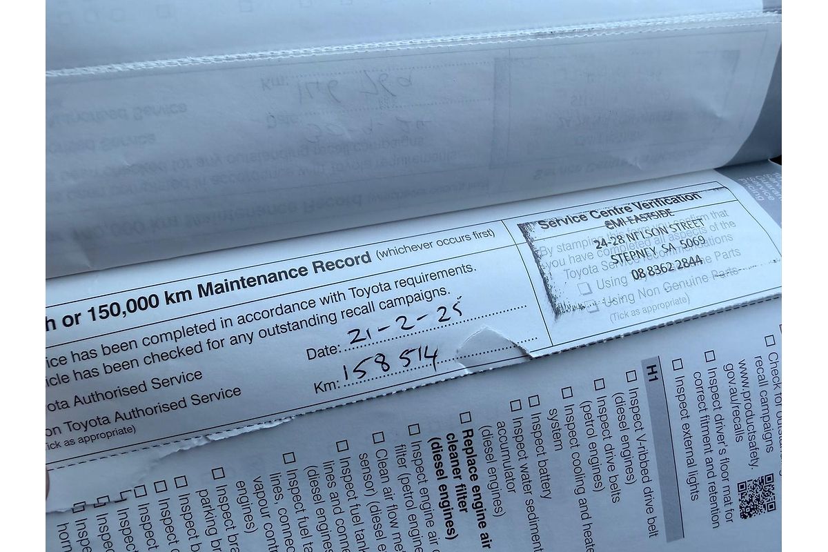 2018 Toyota Hilux SR5 GUN126R 4X4