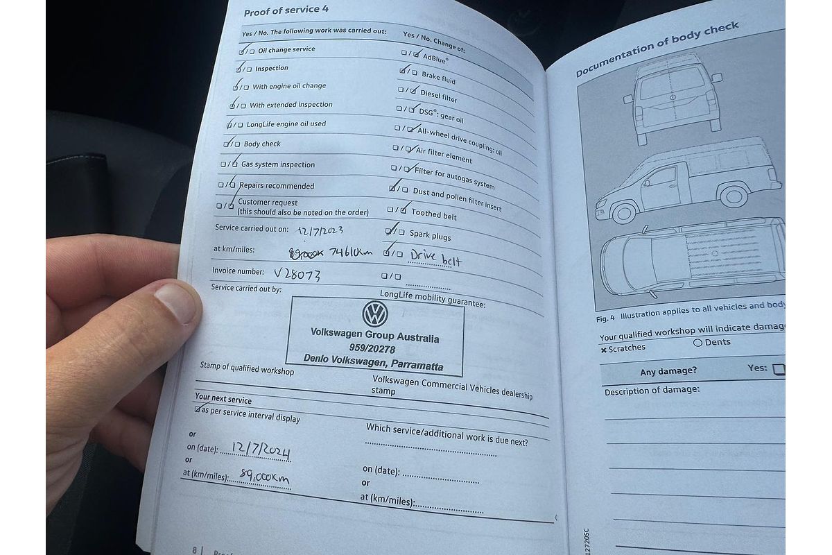 2020 Volkswagen Caddy TSI220 2KN LWB