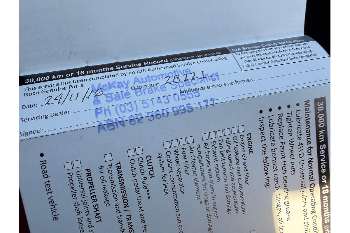 2014 Isuzu D-MAX LS-U 4X4