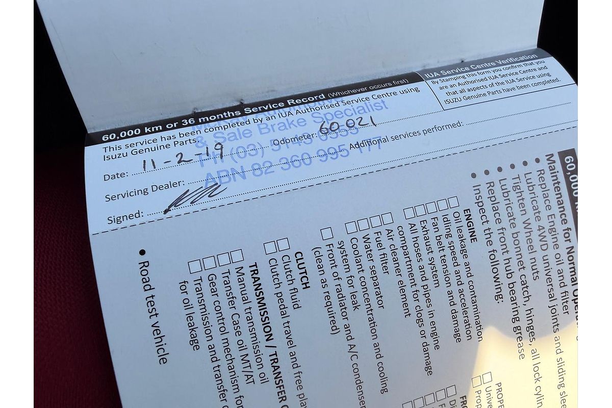 2014 Isuzu D-MAX LS-U 4X4