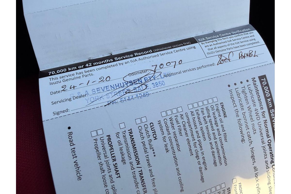 2014 Isuzu D-MAX LS-U 4X4