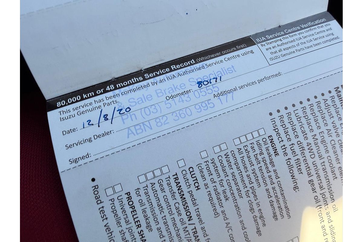 2014 Isuzu D-MAX LS-U 4X4