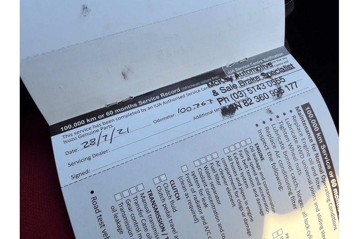 2014 Isuzu D-MAX LS-U 4X4