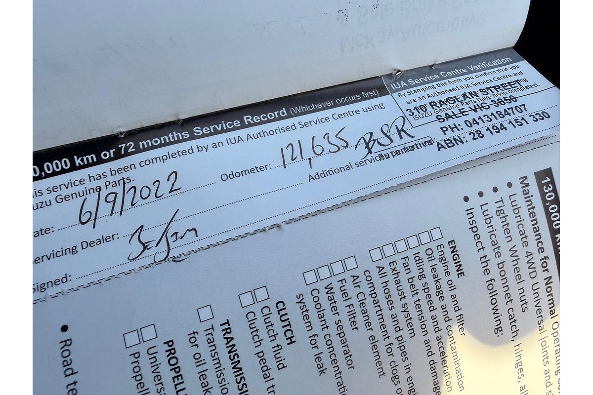 2014 Isuzu D-MAX LS-U 4X4