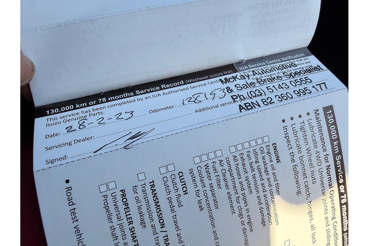 2014 Isuzu D-MAX LS-U 4X4