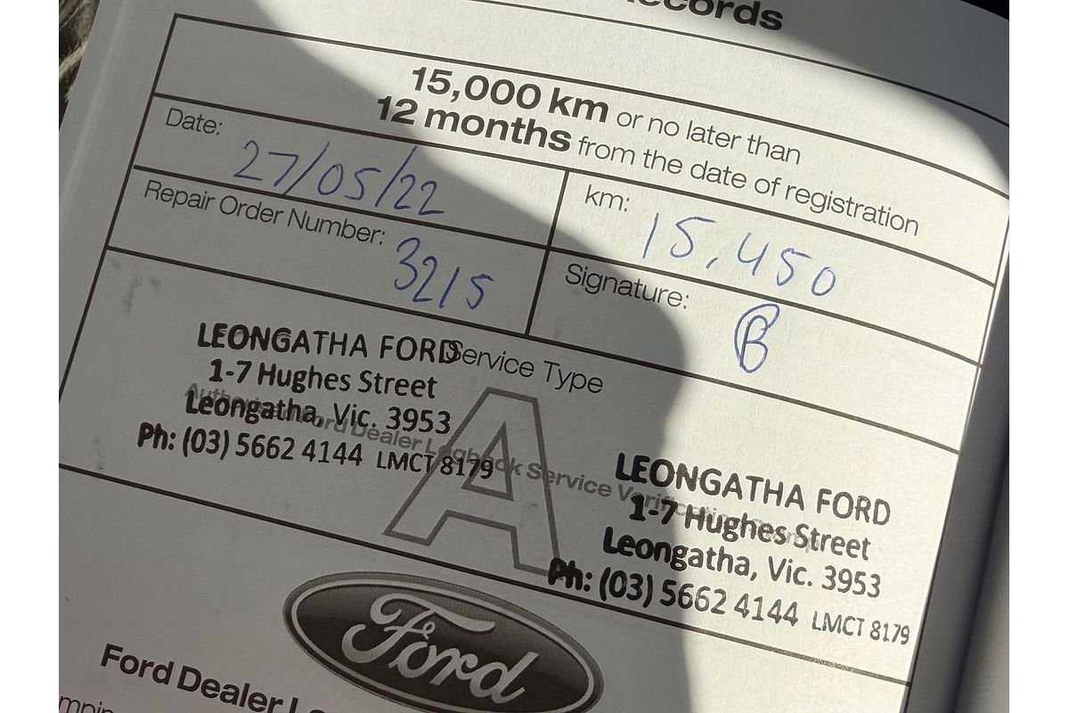 2021 Ford Ranger XLT PX MkIII 4X4 3.2L