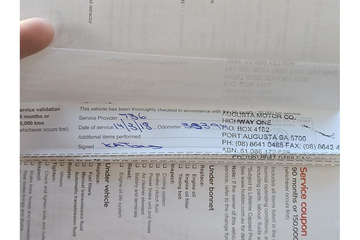 2017 Holden Colorado LS RG 4X4