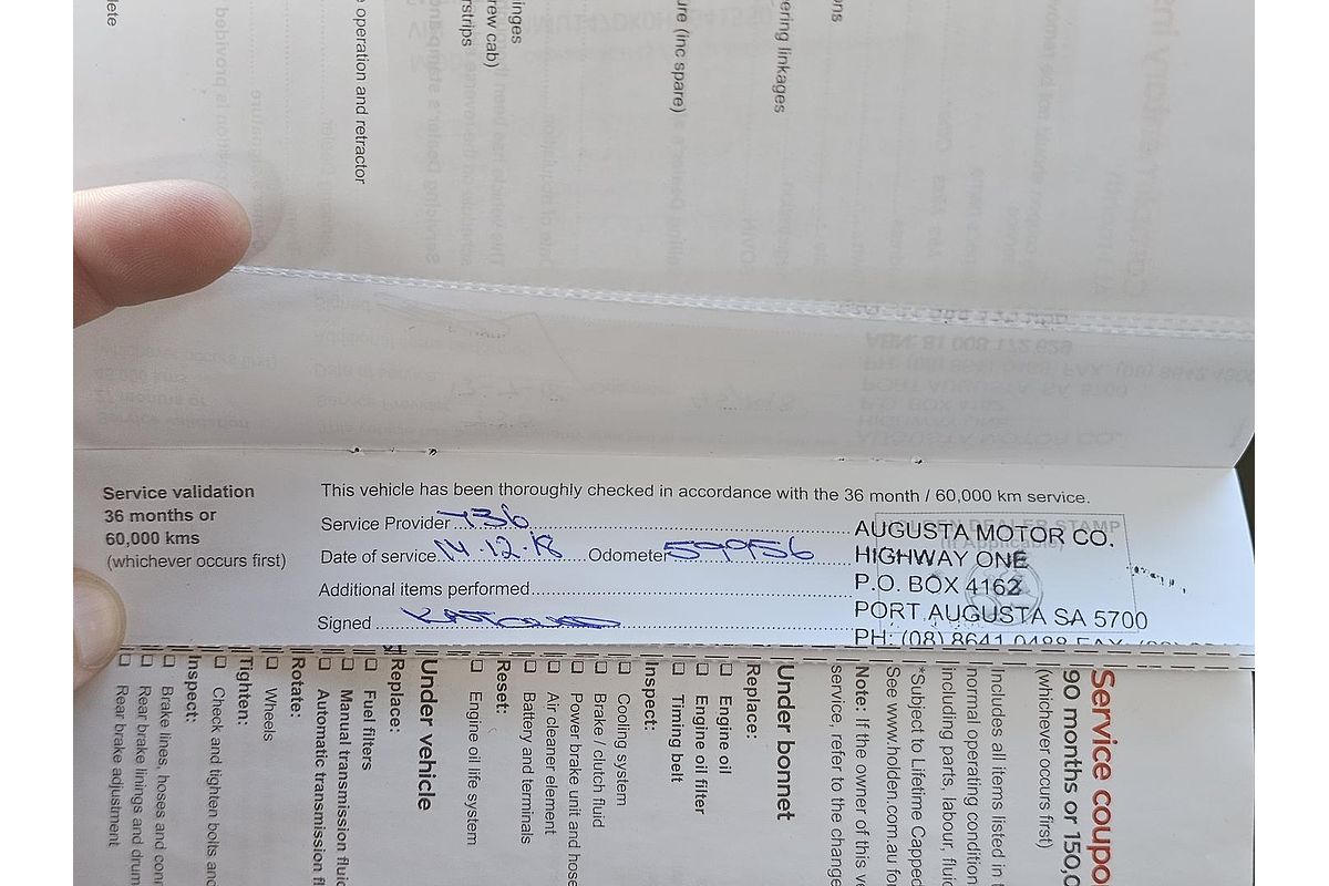 2017 Holden Colorado LS RG 4X4