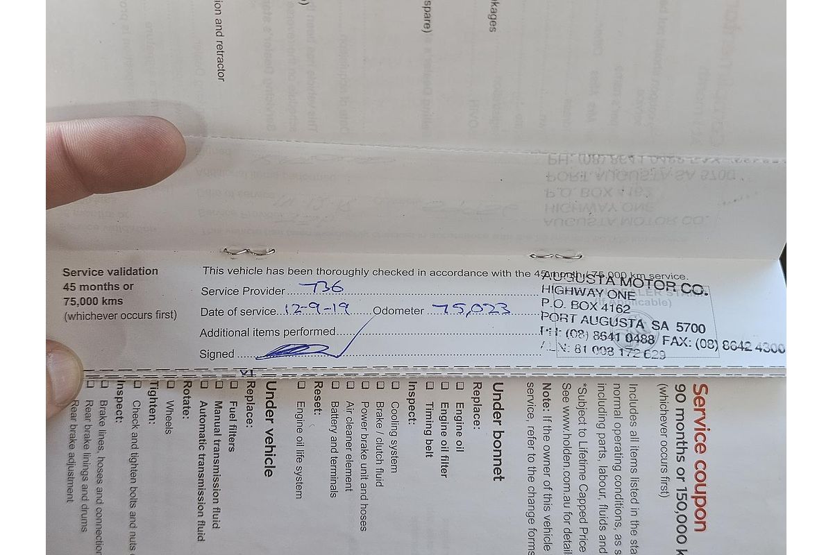 2017 Holden Colorado LS RG 4X4